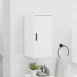 Cabinet de salle de bain Montage mural Blanc 30 x 31,5 x 61 cm 622237622237