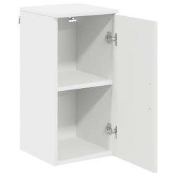 Cabinet de salle de bain Montage mural Blanc 30 x 31,5 x 61 cm 622237622237