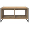Table basse Chêne artisan 80 x 50 x 40 cm Bois d'ingénierie 622238622238