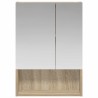 Armoire Miroir de Salle de Bain Chêne Sonoma 50 x 14,5 x 70 cm 622241622241