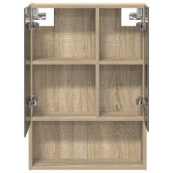 Armoire Miroir de Salle de Bain Chêne Sonoma 50 x 14,5 x 70 cm 622241622241