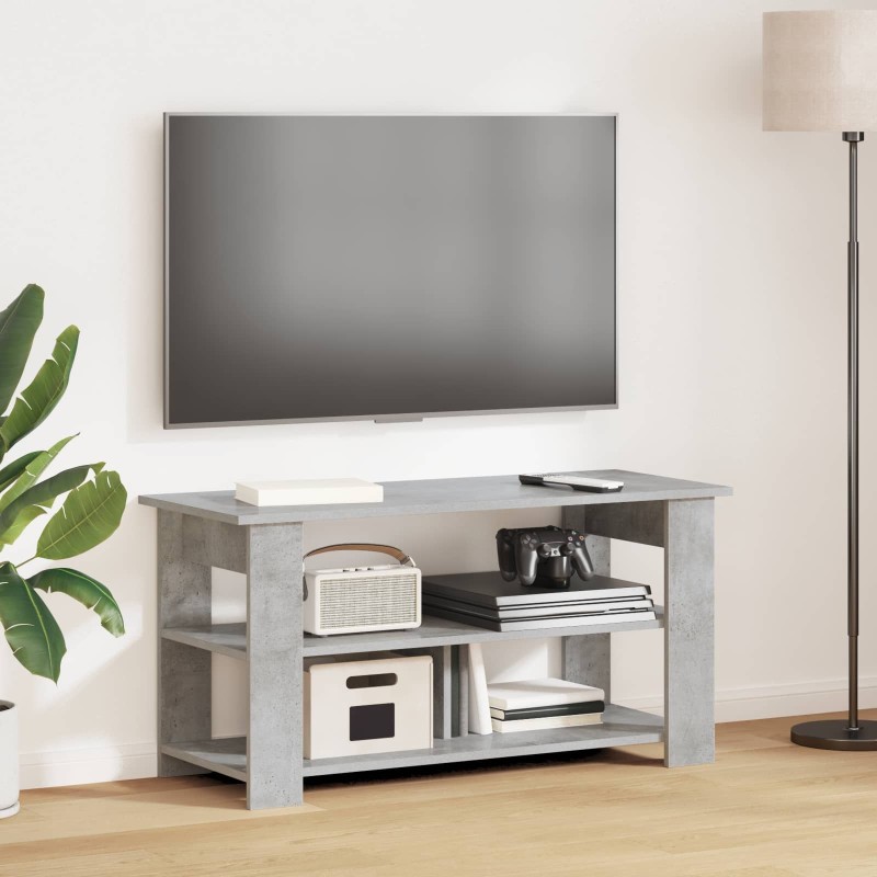 Support de télévision Gris béton 100 x 40 x 50 cm 622247622247