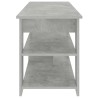 Support de télévision Gris béton 100 x 40 x 50 cm 622247622247