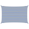 Voile d'ombre Bleu et Blanc 4,5 x 3 m 100 % polyester Oxford 622248622248