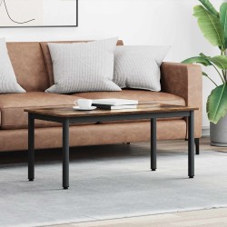 Table basse Chêne Fumé 100 x 50 x 45 cm Bois d'ingénierie 622249622249