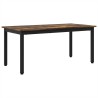 Table basse Chêne Fumé 100 x 50 x 45 cm Bois d'ingénierie 622249622249