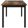 Table basse Chêne Fumé 100 x 50 x 45 cm Bois d'ingénierie 622249622249