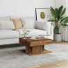 Table basse vieux bois 55x55x30 cm bois d'ingénierie 622251622251