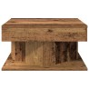Table basse vieux bois 55x55x30 cm bois d'ingénierie 622251622251