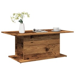 Table basse vieux bois 102x55,5x40 cm bois d'ingénierie 622260622260