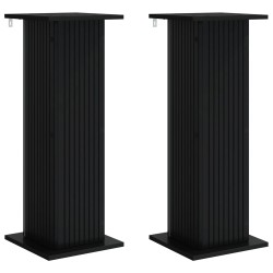 Support de Plante 2 pcs Noir 30,5 x 30 x 80,5 cm 622269622269