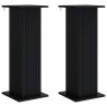 Support de Plante 2 pcs Noir 30,5 x 30 x 80,5 cm 622269622269