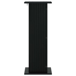 Support de Plante 2 pcs Noir 30,5 x 30 x 80,5 cm 622269622269