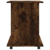 Armoire roulante Chêne fumé 60x45x60 cm Bois d'ingénierie 622272622272