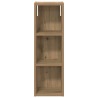 Armoire murale de salle de bain Chêne artisan 20 x 16 x 62,5 cm 622273622273