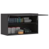 Armoire murale pour garage Noir 90 x 40 x 53 cm 622275622275