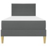 Cadre de lit Gris foncé 90 x 200 cm Polyester 622279622279
