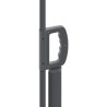 Store latéral rétractable 140 x 300 cm 100% polyester fer acier 622282622282