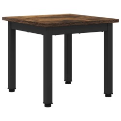 Table basse Chêne Fumé 40 x 40 x 36 cm Bois d'ingénierie 622286622286