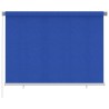 Store roulant d'extérieur 205 (l) x 140 (H) cm bleu HDPE 622289622289