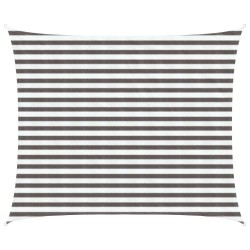 Voile d'ombre Gris clair et blanc 2,5 x 3,5 m HDPE 622291622291