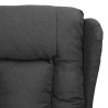 Fauteuil inclinable Gris foncé Tissu 622298622298