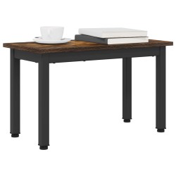 Table basse Chêne Fumé 60 x 30 x 36 cm Bois d'ingénierie 622301622301