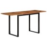 Table à manger 140x70x75 cm bois massif d'acacia 622302622302