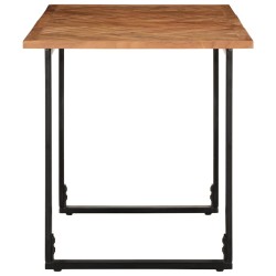 Table à manger 140x70x75 cm bois massif d'acacia 622302622302