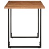 Table à manger 140x70x75 cm bois massif d'acacia 622302622302