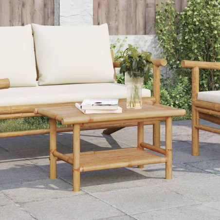 Table basse 70x40x35 cm bambou 622303622303