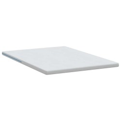 Surmatelas Blanc 140 x 200 cm Tissu jacquard 622304622304