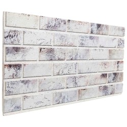 Panneaux muraux 10 pcs Gris clair et noir 100 x 50 cm 622307622307