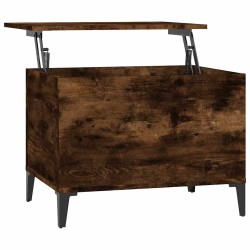 Table basse Chêne fumé 60x44,5x45 cm Bois d'ingénierie 622310622310