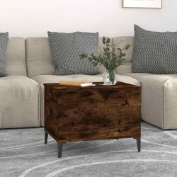 Table basse Chêne fumé 60x44,5x45 cm Bois d'ingénierie 622310622310