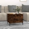 Table basse Chêne fumé 60x44,5x45 cm Bois d'ingénierie 622310622310