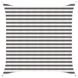 Voile d'ombre Gris clair et blanc 2,5 x 2,5 m HDPE 622312622312