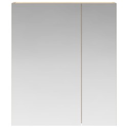 Armoire Miroir de Salle de Bain Chêne Sonoma 60 x 14,5 x 70 cm 622313622313