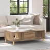 Table basse Chêne artisanal 102 x 55 x 35 cm Bois d'ingénierie 622314622314
