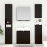 Ensemble de Meubles de Salle de Bain 2 pcs Chêne noir 622321622321