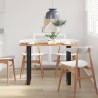 Table à dîner 110x50x76 cm Bois d'acacia solide 622322622322