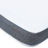 Surmatelas de sommier tapissier 200x200x5 cm mi-doux 622326622326