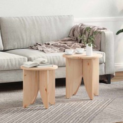 Table basse 2 pcs Naturel 622327622327