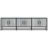 Meuble TV sonoma gris 150x35x41 cm bois d'ingénierie et métal 622331622331