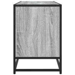 Meuble TV sonoma gris 150x35x41 cm bois d'ingénierie et métal 622331622331