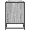 Meuble TV sonoma gris 150x35x41 cm bois d'ingénierie et métal 622331622331