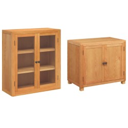 Ensemble de meubles de rangement 2 pc Marron 80 x 50 x 160 cm 622339622339