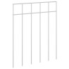 Panneau de clôture de jardin 24 pcs Acier galvanisé Argenté 622344622344