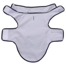 Imperméable pour chien avec bandes réfléchissantes polyester bleu marine taille XXS 622347622347