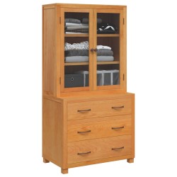 Ensemble de meubles de rangement 2 pc Marron 80 x 50 x 160 cm 622349622349